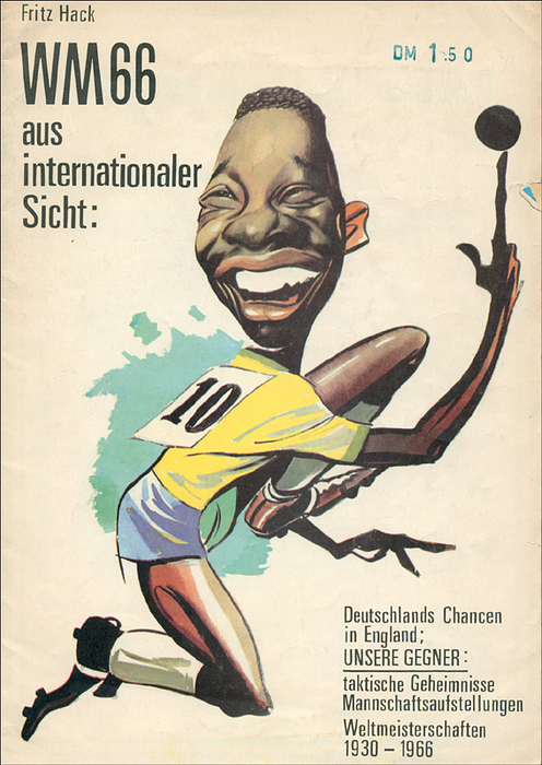 World Cup 1966. German Preview magazin Pele - World Cup 1966. Very rare German preview magazin. 32 pages with fotos. 21x30 cm Softcover. --Pele  --with tears Condition: C