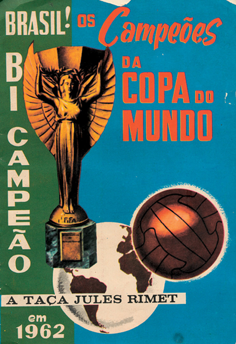Sammelbilder-Edicoes  | A Taca Jules Rimet em 1962. Os Campeoes da Copa do Mundo.