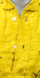 1Dortmund, Borussia-Trikot 1963  | Original match worn Spielertrikot von Borussia Dortmund mit der Rückennummer 5, getragen von Lothar Geisler (1936-2019) im Europapokalspiel Hinspiel am 6.11.1963 in Lissabon gegen Benfica Lissabon (1:2). Das Trikot kommt aus dem Nachlass eines ehemaligen Zeugwartes von Borussia Dortmund. Der damalige Zeugwart hat dieses Trikot ca. 1983 vom aktuellen Bundesligakader des BVB signieren lassen. Status:AAB. Museumsstück!!. - Bild 5