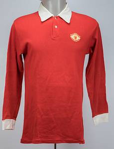 Manchester, United - Trikot 1974  | Original match worn Trikot von Manchester United Saison 1974 - 1975 mit der Rückennummer "14". Status:ABC - Bild 2