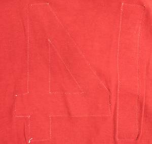 Manchester, United - Trikot 1974  | Original match worn Trikot von Manchester United Saison 1974 - 1975 mit der Rückennummer "14". Status:ABC - Bild 8