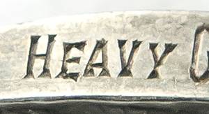 Siegermedaille 1908  | Siegermedaille von Alexander Petrow (1876-1941; Rußland Zarenreich) für den 2.Platz im Ringen Griechisch - Römisch Schwergewicht bei den Olympischen Spielen London 1908 mit der Aufschrift "Olympic Games London". Silber (21,56 Gramm), mit Randgravur "Second Prize Heavy Graeco - Roman Wrestling" und Randpunze "Vaughton", 3,3 cm. Sporthistorische Rarität! - Bild 5
