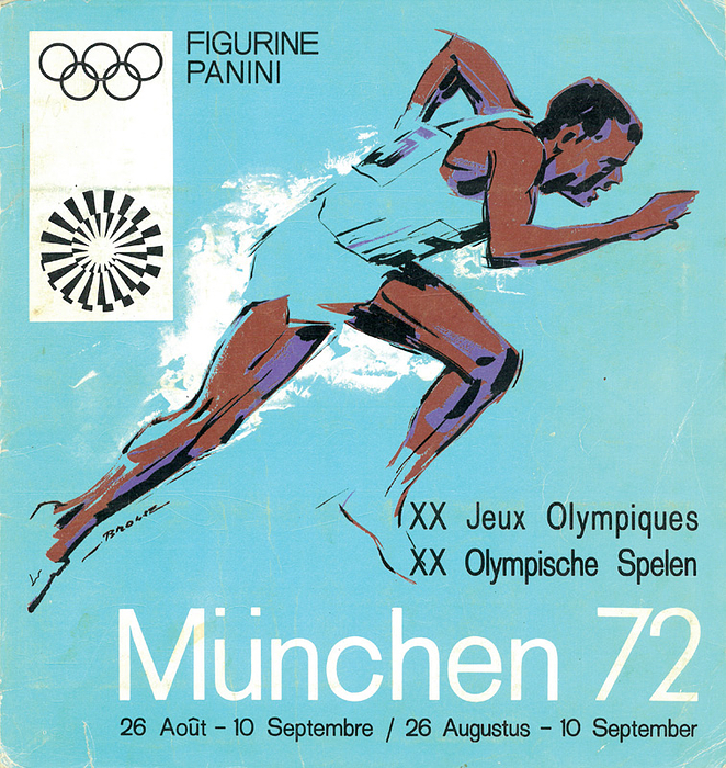 Sammelbilder-Panini 72  | XX. Jeux Olympiques. XX. Olympische Spelen. München 72.