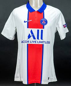 Paris, Saint-Germain - Trikot 2023 Mbappe  | Original match worn / issued Spielertrikot von Paris Saint-Germain (PSG) mit der Rückennummer 7. Getragen von Kylian Mbappe in einem Spiel der UEFA Champions League in der Saison 2023/2024. Mbappe ist Fußball Weltmeister 2018 mit Frankreich. Status:ABC. - Bild 2
