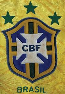 Brasilien  - Trikot 1993  | Original match worn  Spielertrikotder Brasilianischen Nationalmannschaft mit der Nummer 14 von Cleber. Getragen in einem Länderpsiel in der Saison 1993/1994.Status ABC. - Bild 7