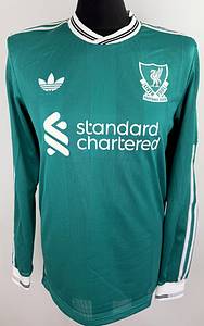  - Original match worn / issued FC Liverpool player shirt with the number 7 of Florian Wirtz. Worn / Prepared for a Premier League match in the 2025/2026 season. Status: ABB. Long-sleeved shirt; size M. Club crest, manufacturer logo "Adidas" applied, sponsor "Standard Chartered", club name, player number and player name rubberized; PL patch "No-room for racism" patch rubberized; sleeve sponsor "Expedia" rubberized; 100% polyester; Made in Vietnam. Condition: A - Bild 10