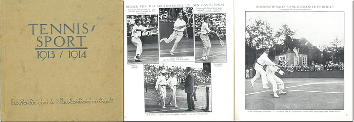 Continental (Hrsg.)  | Tennis Sport 1913 / 1914.