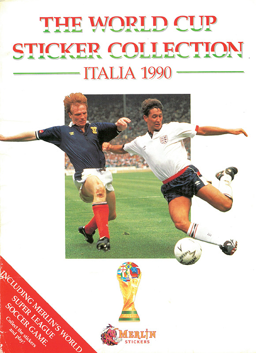 Sammelbilder-Merlin 90  | The World Cup Sticker Collection. Italia 1990.