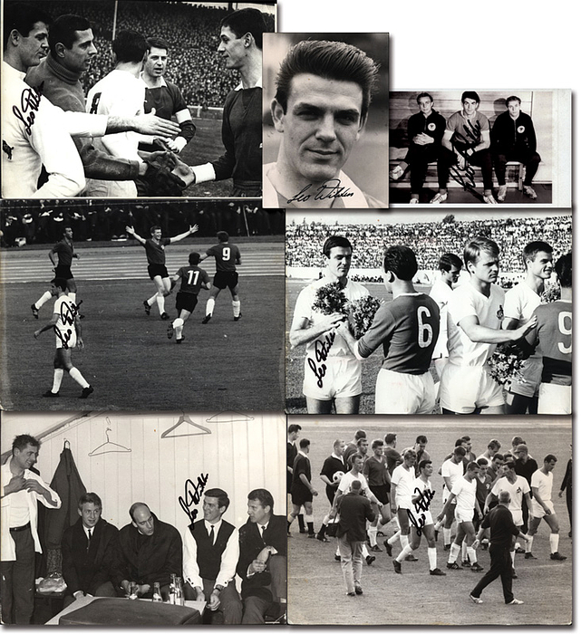 Sorry, no english description is available. ...  -  Condition: A-B.....-Das Stück kommt direkt aus dem Nachlass von Leo Wilden (1936-2022). Urgestein des 1.FC Köln (1959-63 119 Oberligaspiele, 1963-66 63 Bundesligaspiele). Deutscher Meister 1962 + 1964, Vizemeister 1960 + 1963, 4x Westdeutscher Meister. 15 DFB A-Länderspiele. Teilnehmer Fußball - Weltmeisterschaft 1962. Das Stücke wird mit einem Echtheitszertifikat ( COA) geliefert!